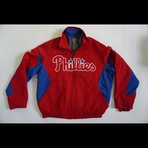 Majestic Philly outfielder jacket mlb